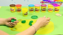 Zabawy z Play-Doh! - Cheerful Caterpillar / Wesoła Gąsieniczka - Tuby z Ciastoliną