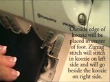 How To Stitch Up The Sides Of A Neoprene Koozies