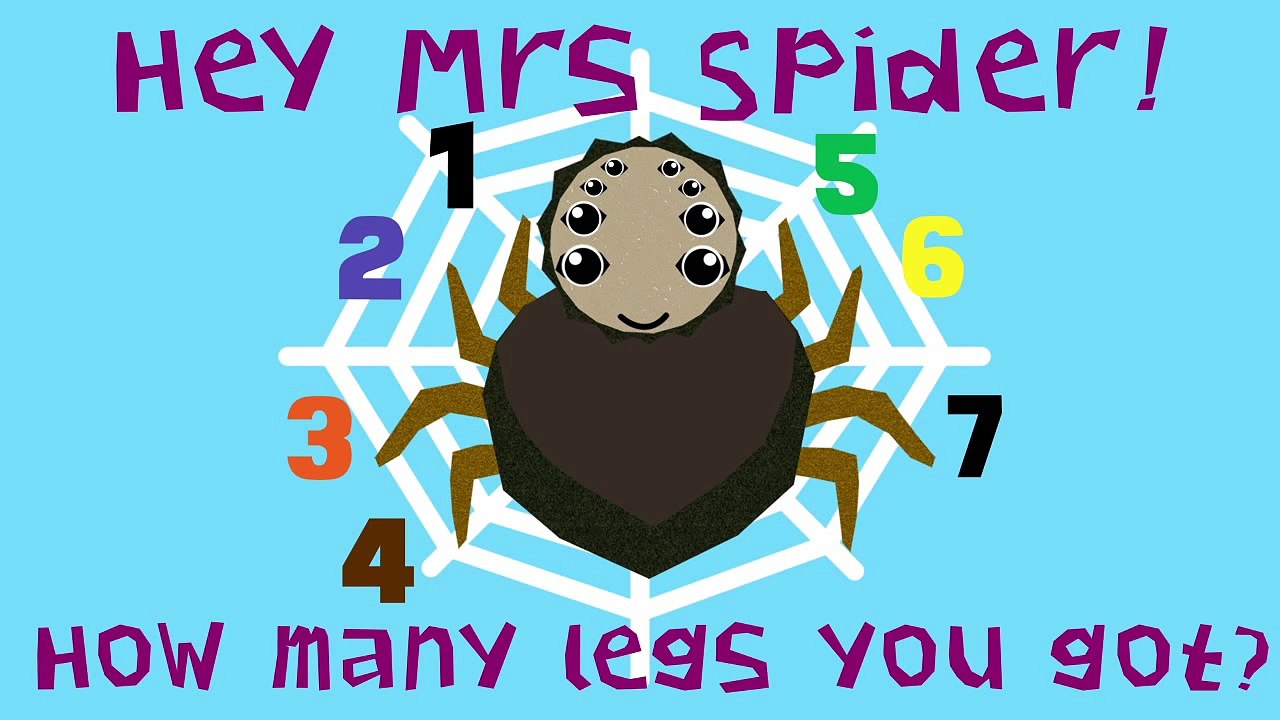 Hey Mrs Spider - Children's counting song by POCO DROM