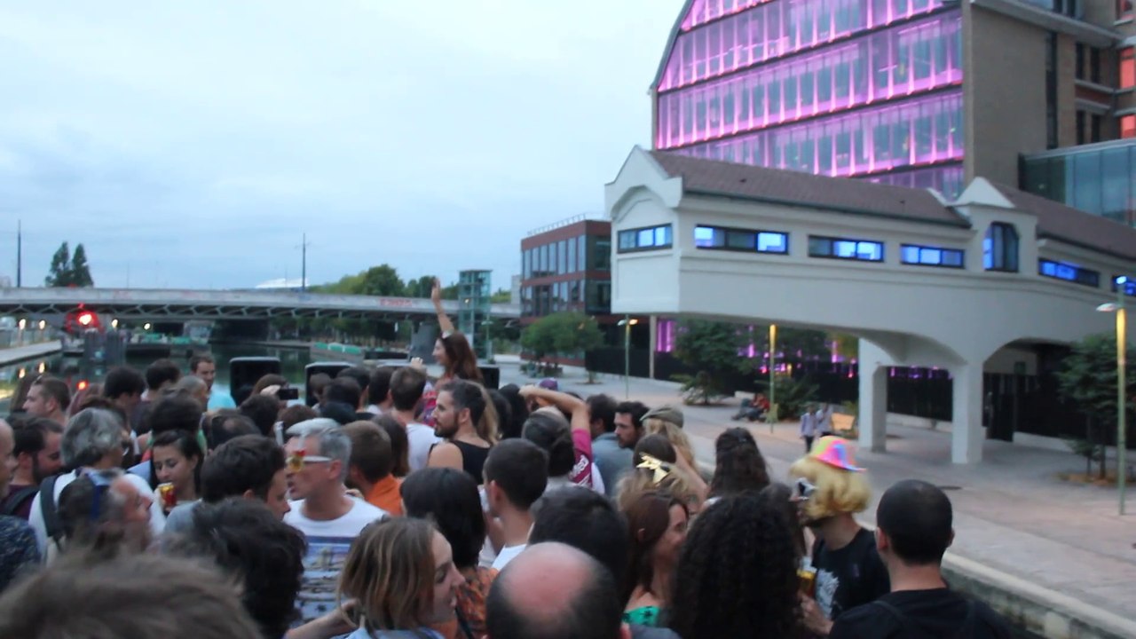 Croisière électro Microclimat sur l'Ourcq - Eté du Canal juillet 2015