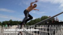 Skateboarders herald Lacombe's new skate park