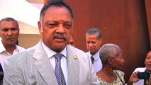 Jesse Jackson visits slavery memorial centre in Guadeloupe