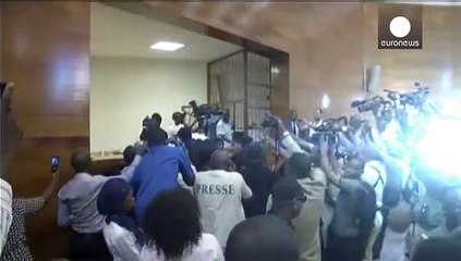 Hissene Habre hakim karşısında