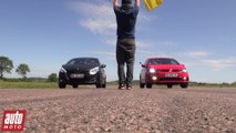 2015 Peugeot 208 GTi vs Volkswagen Polo GTi : finale 200m départ arrêté - Spécial GTi