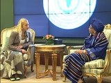 Exclusive Interview with Liberian President H.E. Ellen Johnson Sirleaf during 3rd Africa Arab Summit