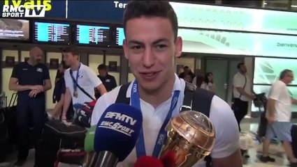 Volley: les Bleus, vainqueurs de la Ligue mondiale, de retour en France