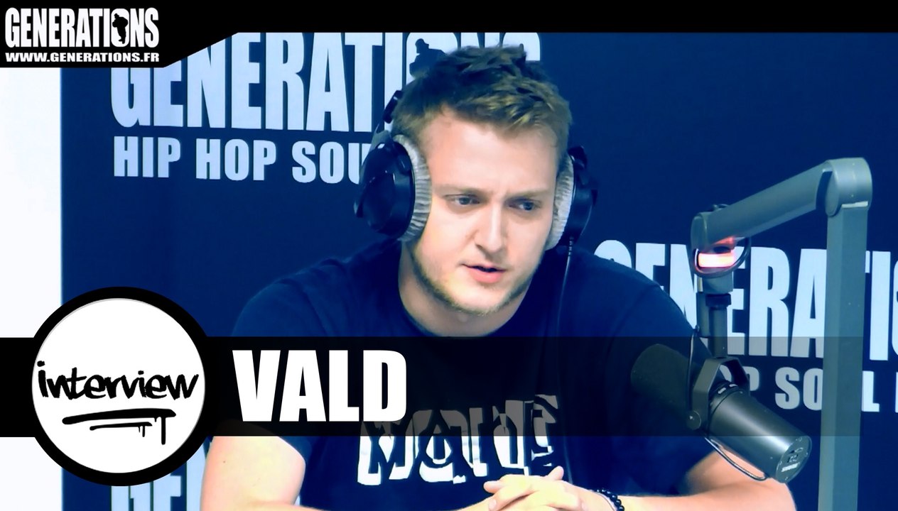 Vald - Interview #Bonjour (Live des studios de Generations)
