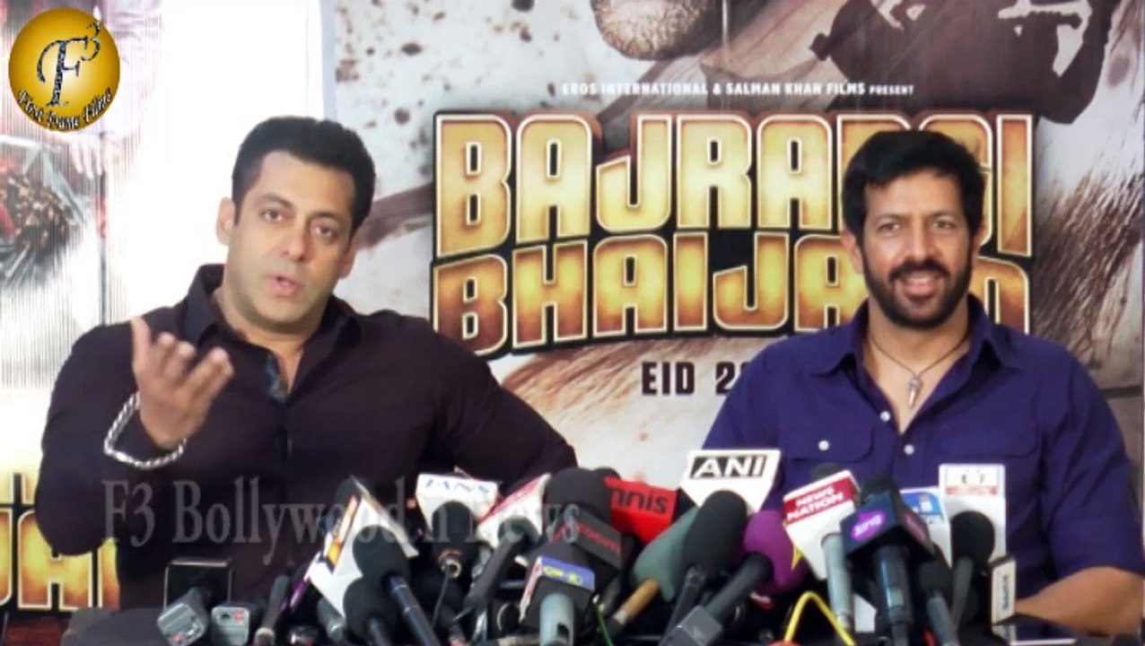 Press conference of Bajrangi Bhaijaan with "Salman Khan" & "Kabir Khan"