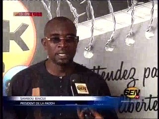 sambou Biagui président de la PADDH se prononce sur le procés d'Habré
