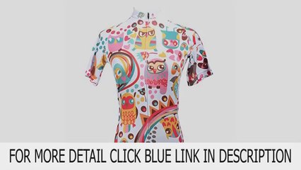 New QinYing Cute Cartoon Animals Colorful Short Sleeve Outdoor Bicycle Cycling Jerse Top