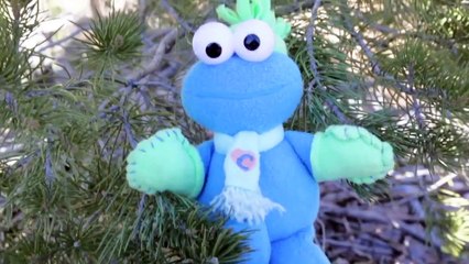 Cookie Monster Cuts Down Christmas Tree Sesame Street