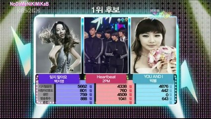 [HD] 091204 2PM Heartbeat (Winning & Encore) No.1 on M=B