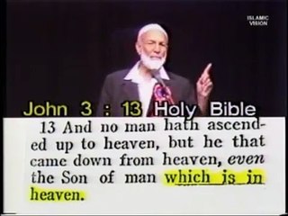 Funny commands in the bible by Ahmed Deedat.