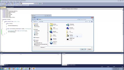 C# Beginners Tutorial - 34 - OpenFileDialogs
