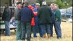 Field Marshal vintage tractor ploughing match near Alford