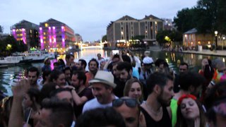 Croisière électro Microclimat Festival de l'Ourcq - Eté du Canal juillet 2015