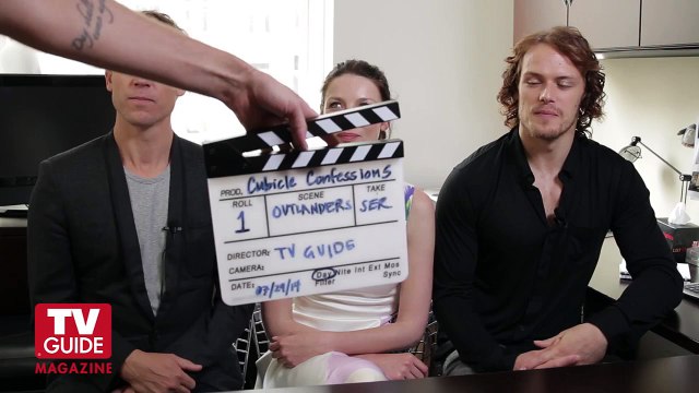 Outlander! Caitriona Balfe, Sam Heughan and Tobias Menzies confess all!
