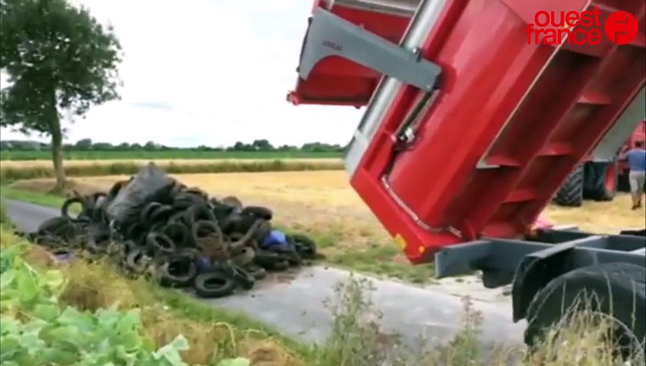 Agriculteurs en colère. L'accès au Mont Saint-Michel est bloqué