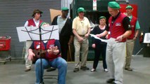 Lowe's Managers Sing for MDA Shamrock Campaign