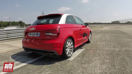 2015 Audi A1 1.4 TFSI : 0 à 100 km/h sur le circuit de Montlhéry - AutoMoto
