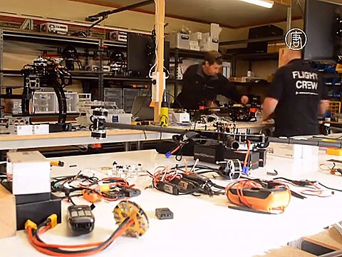 Дроны готовят снимать фильмы для Голливуда