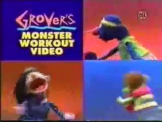 Sesame Street - Grover's Monster Workout Video