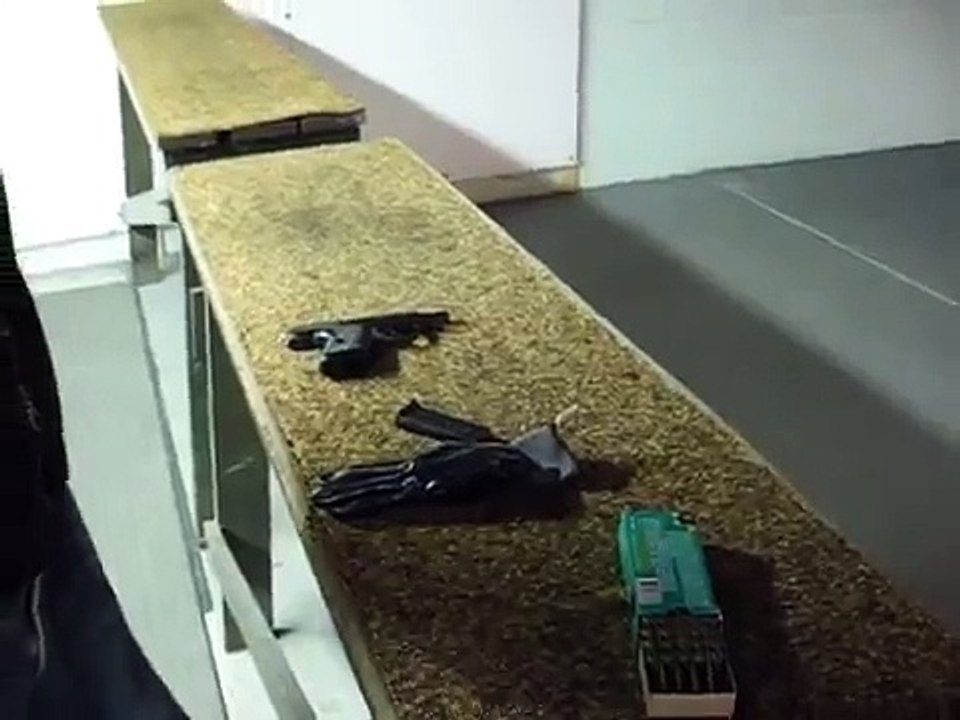 Shooting the Polish  P 64 Pistol, caliber 9mm Makarov