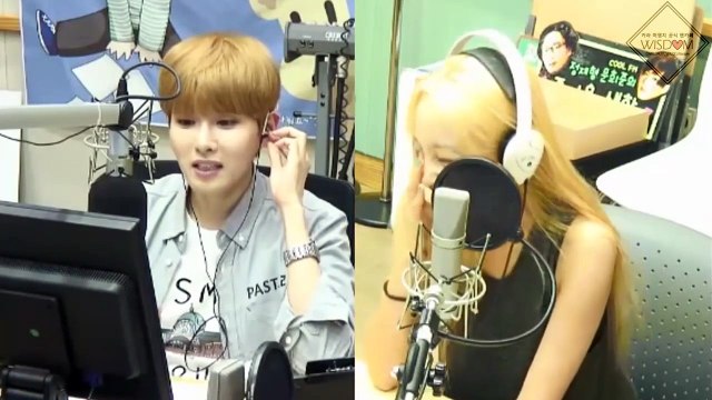 150720 키스 더 라디오 뜬금포 초대석 with 구하라 - 영지 전화연결 컷