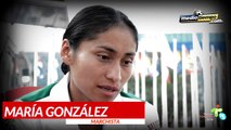 Marchista mexicana perdió la conciencia, no recuerda su oro