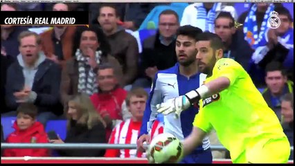 El portero Kiko Casilla, al Real Madrid