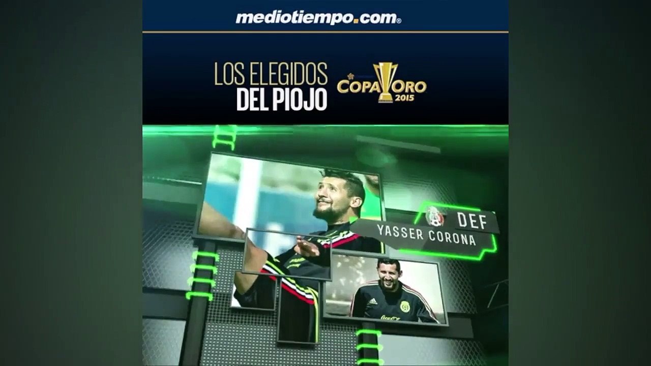 Alineación de la selección mexicana