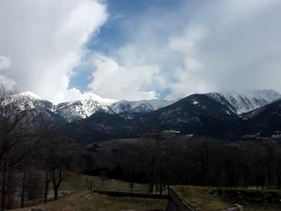 Paysage vu de Mont-Louis (66)