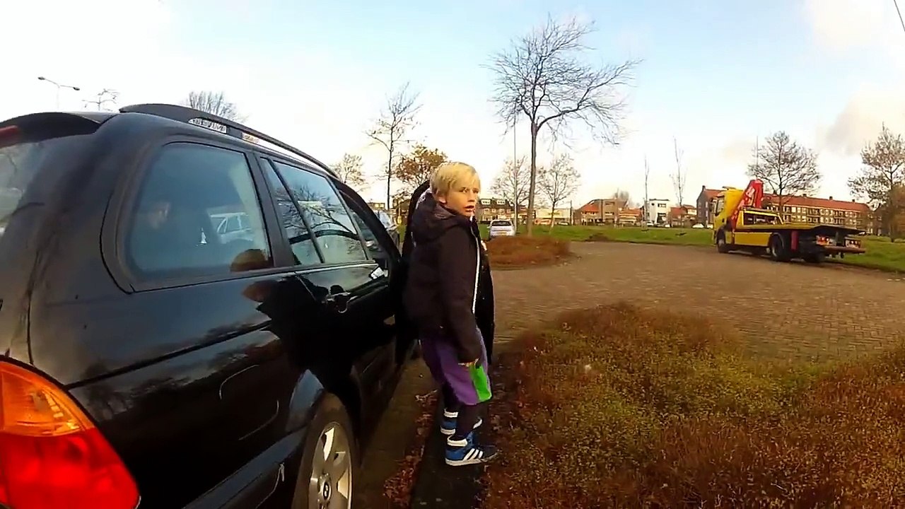 Zwarte Piet ging uit zwemmen