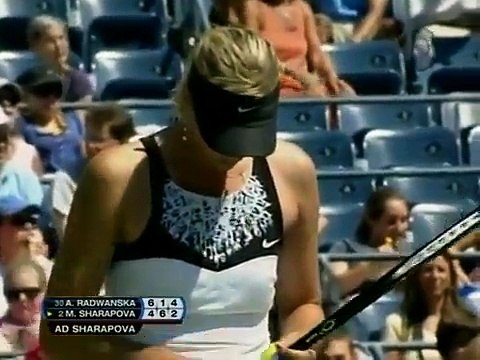 Agnieszka Radwanska Vs. Maria Sharapova 2007 8/8