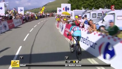 VIDÉO – 16e étape : Nibali s’extirpe du groupe maillot jaune