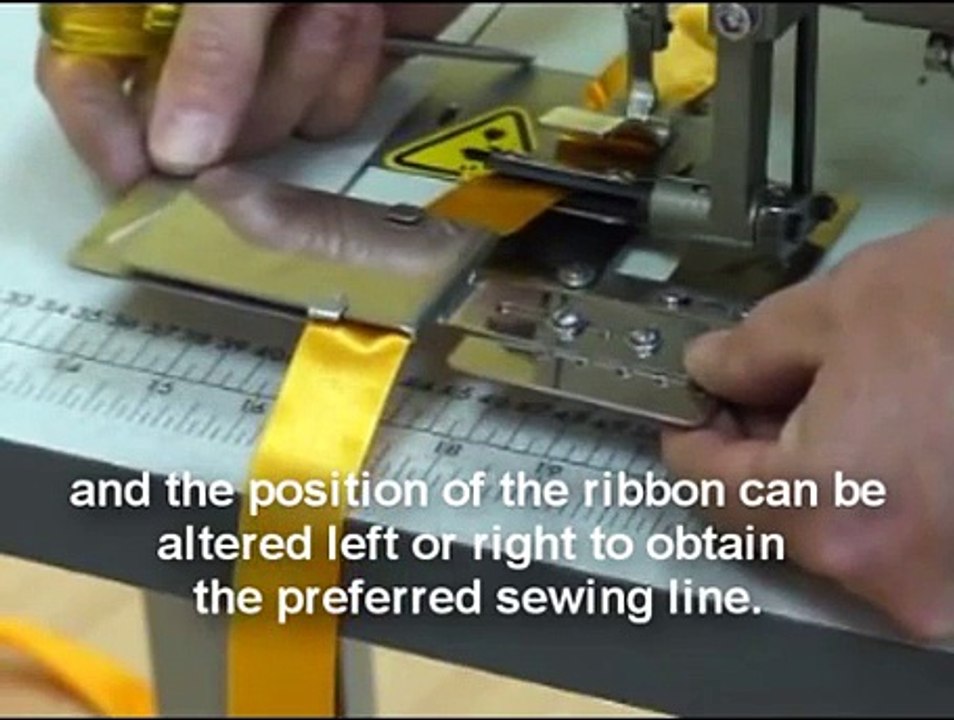 Rosette Ribbon Box Pleating Machine.wmv