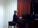 Soft Mozart Recital: Adam (9) plays 