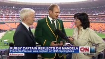 Francois Pienaar on seeing Mandela wearing his Springbok rugby jersey