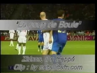 Le coup de boule - Zidane il a frappé -