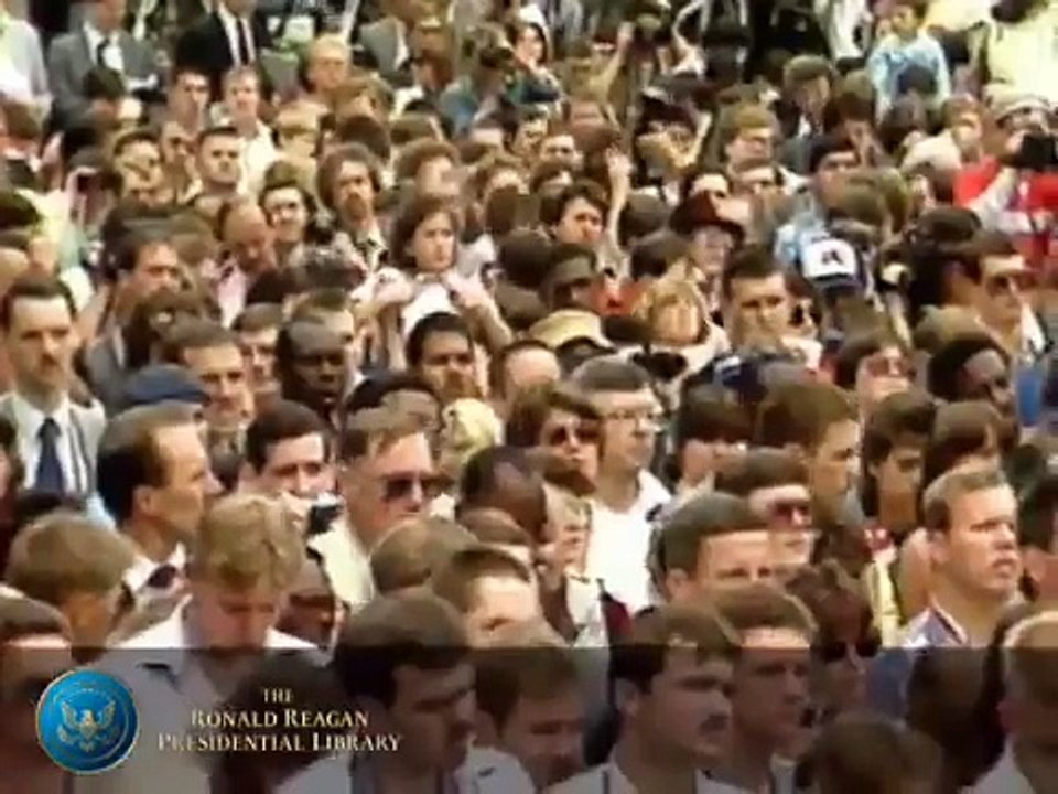 "Berlin Wall" Speech - President Reagan's Address at the Brandenburg Gate - 6/12/87