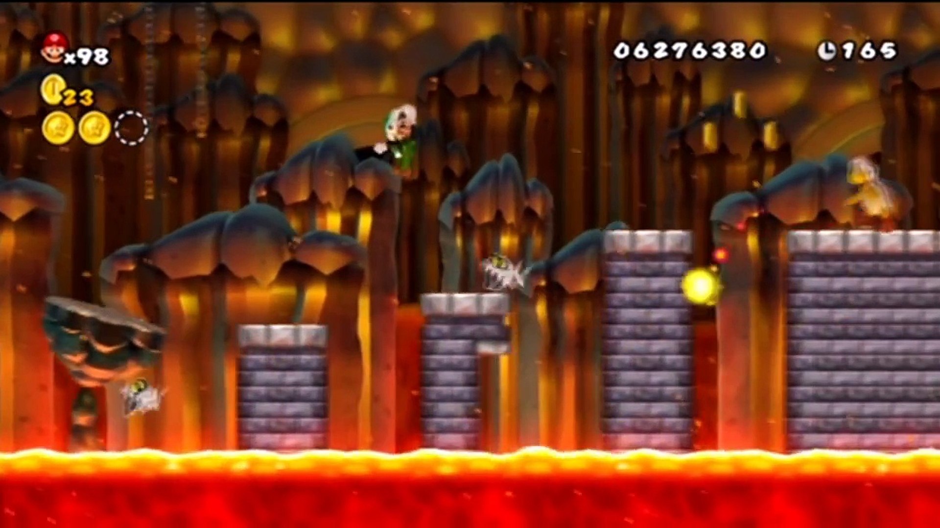 28] Newer Super Mario Bros. Wii: Hard Mode - Final Boss / Level, Ending,  Credits (W8: K.Core 3/3) - video Dailymotion