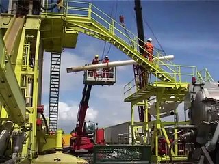 Huisman LOC400 Prototype Small Footprint Drilling Rig