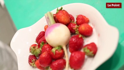 Le chou au navet et fraise d'Alain Passard