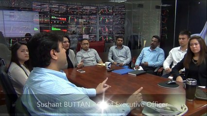 Visite de la Salle des Marchés de Professional Traders à Dubaï avec Shoaib QURESHI