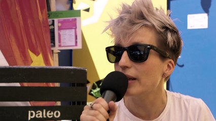 Paléo 2015 - Interview de Jeanne Added