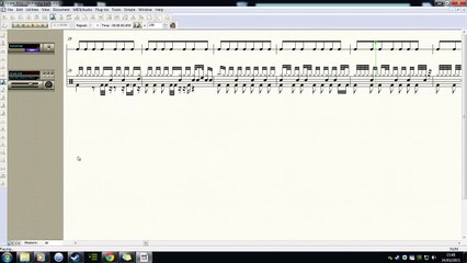 Animals as leaders - Behaving badly - drum sheet with playback