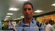 Barrios agradece carinho da torcida em estreia pelo Palmeiras