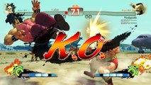Ultra Street Fighter IV Hugo vs Zangief