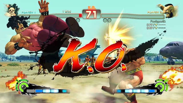 Ultra Street Fighter IV Hugo vs Zangief