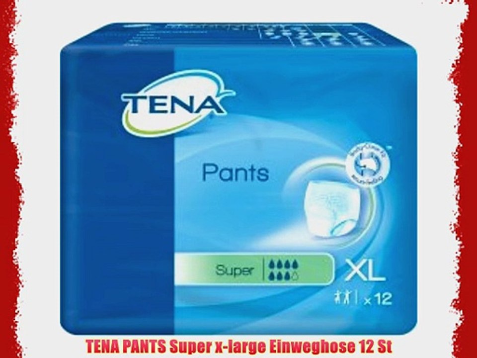 TENA PANTS Super x-large Einweghose 12 St